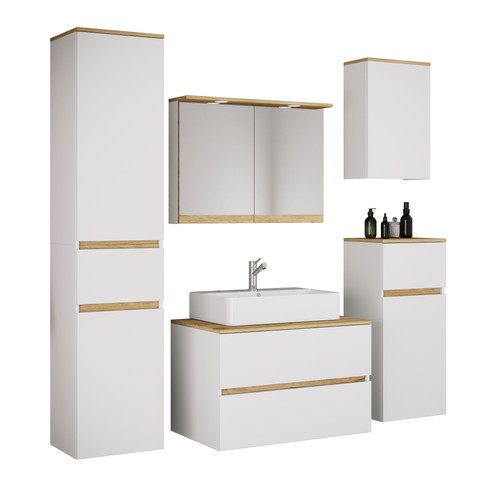 Set mobili bagno con - set,