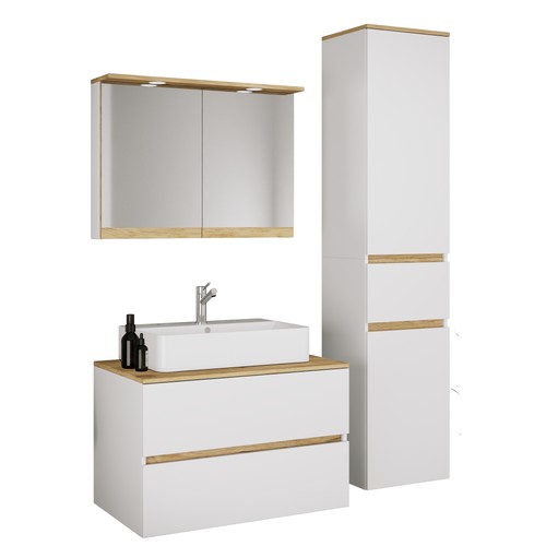 Set mobili bagno con - set,