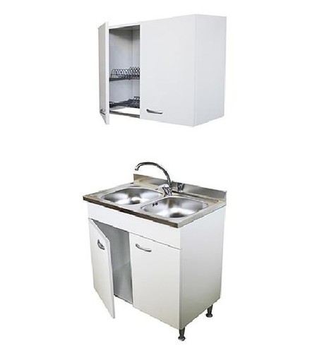 Mobile cucina bianco con - cucina,