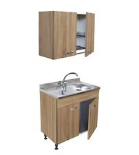 Mobile sottolavello teak, 2