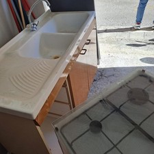 Lavello in ceramica per cucina